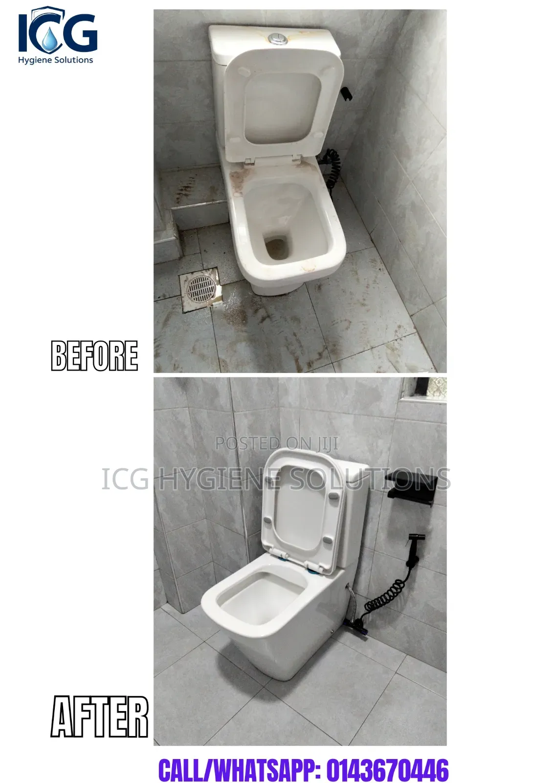 Toilet Deep Cleaning