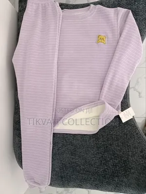 Stripped Fleece PJS