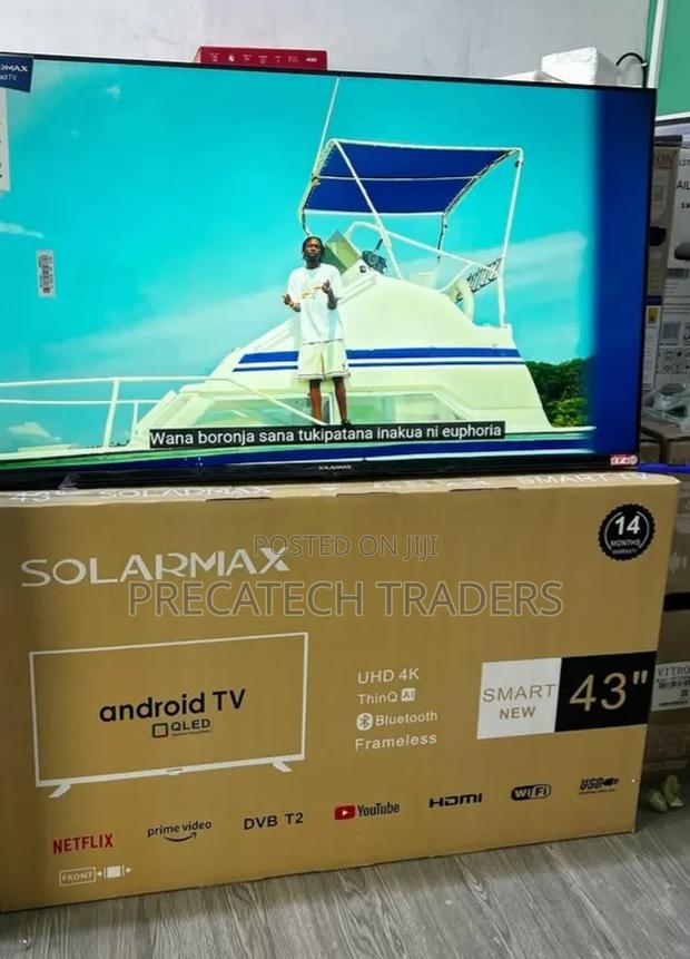 Solarmax 43" Frameless UHD Smart TV - main view