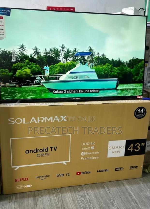Solarmax 43" Frameless UHD Smart TV - thumbnail 2