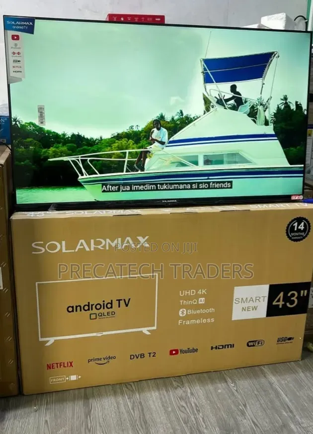 Solarmax 43 Inch Android TV With Netflix YouTube