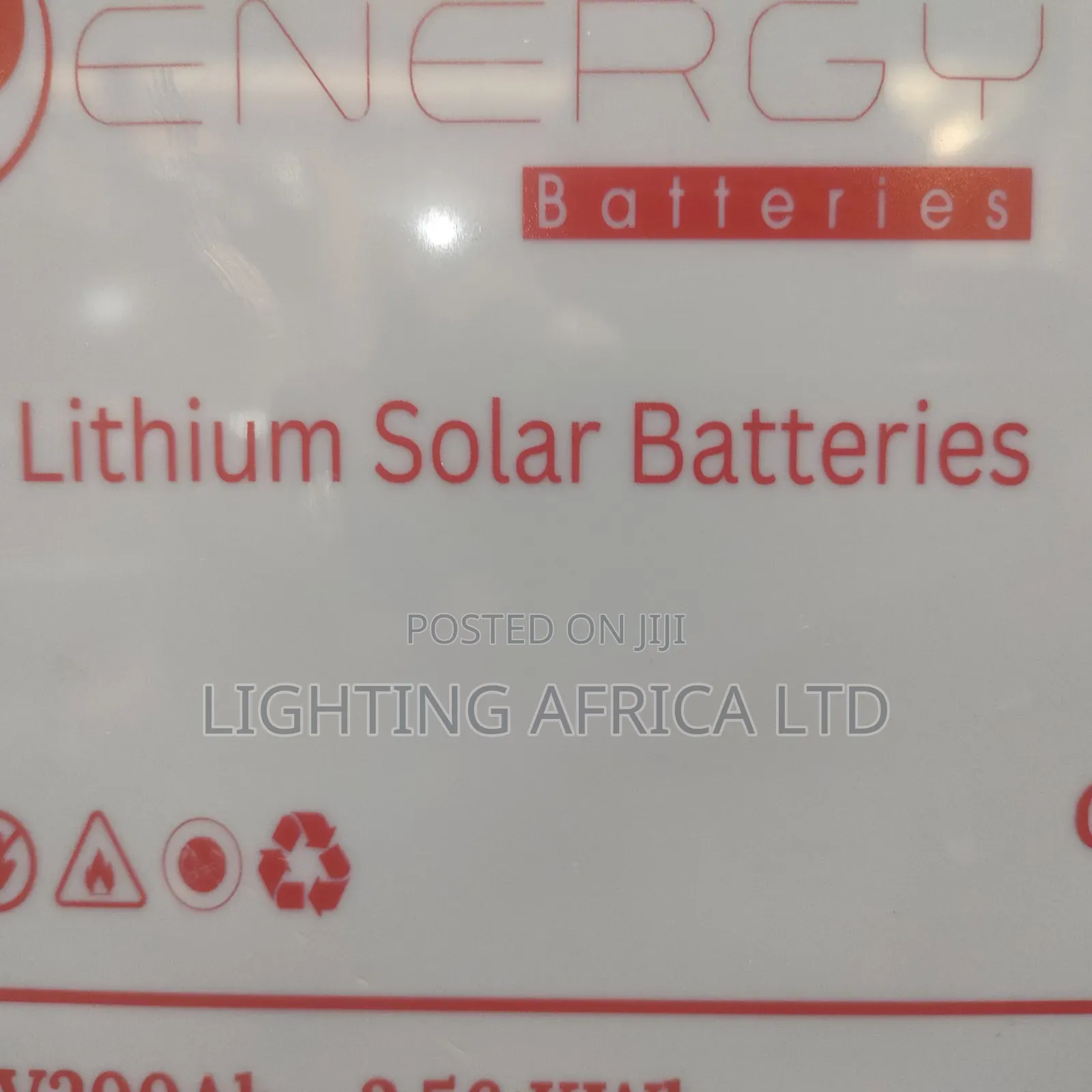 Yachu 12.8v - 100Ah Lithium Ion Battery (6000 Cycle)
