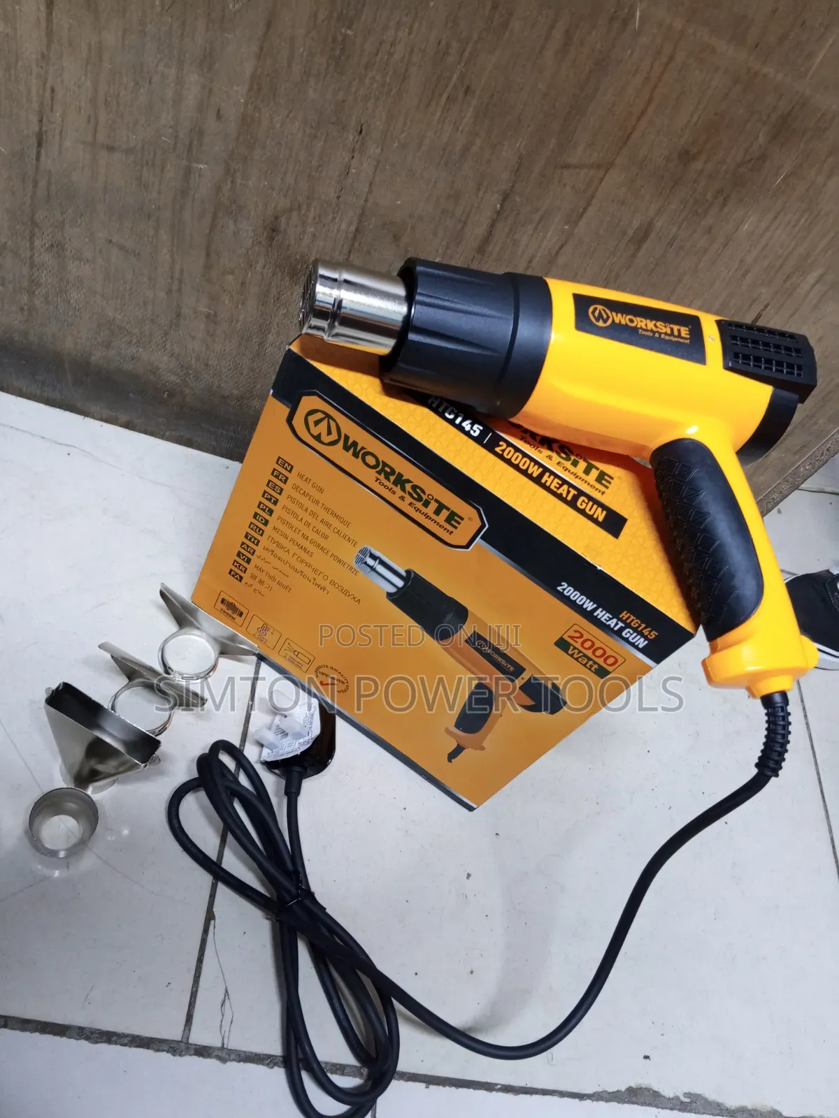 Worksite Electric Heat Gun 2000W