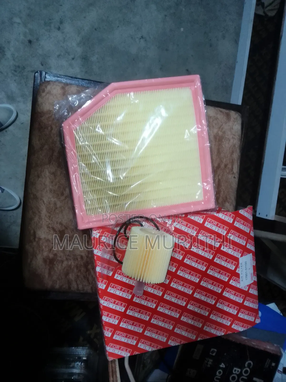 Air Filter, Oil Filter Toyota Crown Hybrid