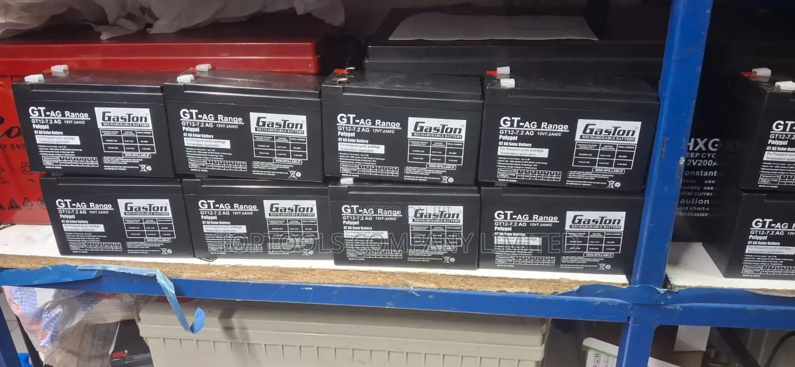 Gt Ag Range 7.2ah 12v Polygel Solar Rechargeable Battery Gaston