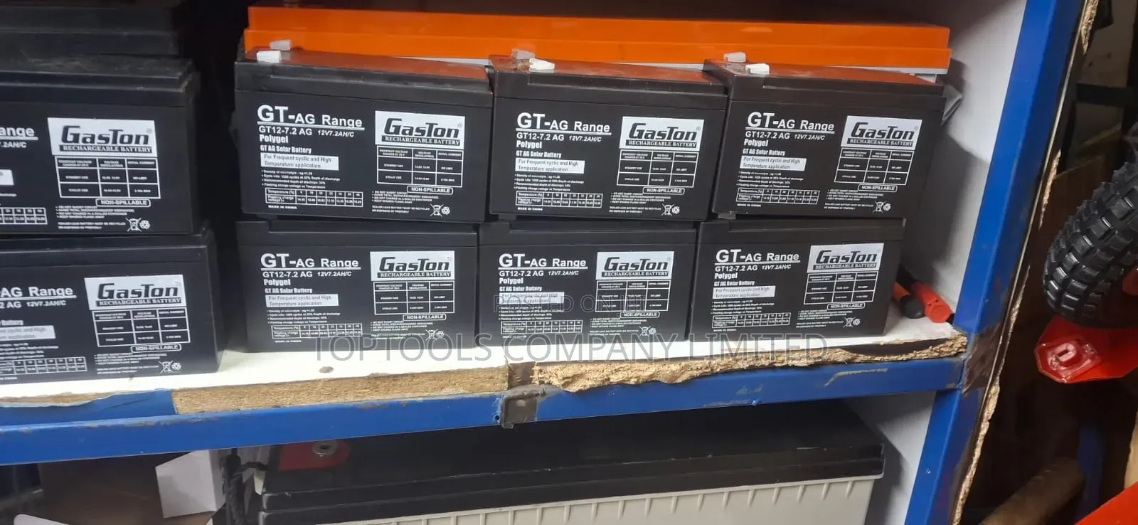 Gt Ag Range 7.2ah 12v Polygel Solar Rechargeable Battery Gaston