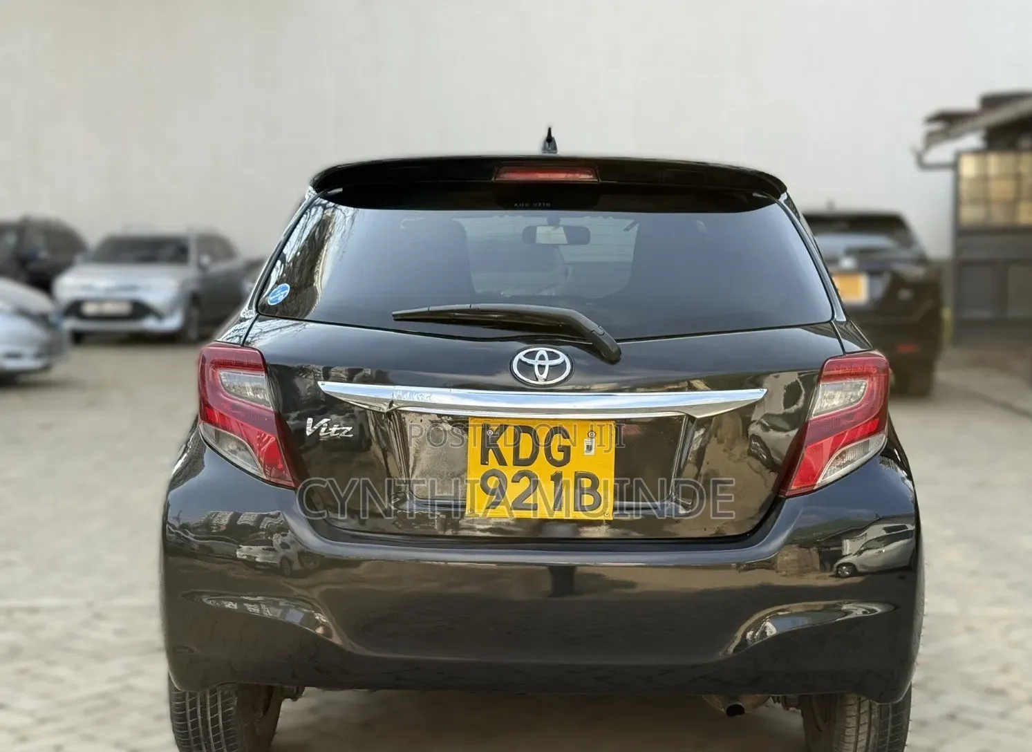 Toyota Vitz 2014 Black