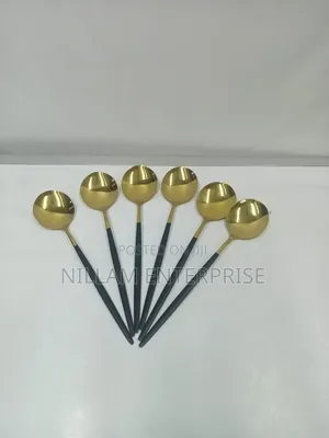 6pcs Soup Spoon