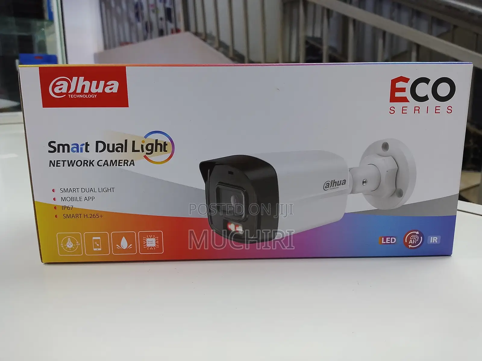 Dahua 2mp Ip Ecoseries Network Camera Full Color CCTV Camera