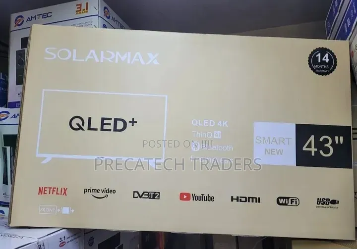 Solarmax 43 Inch Smart Android QLED TV