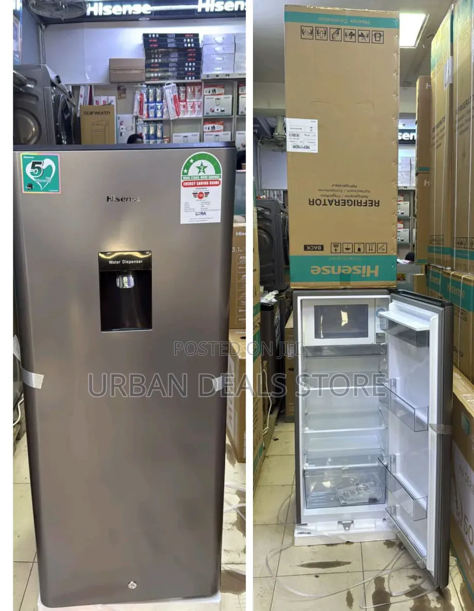 Hisense 176L Single Door Fridge With Water Dispenser – REF176DR