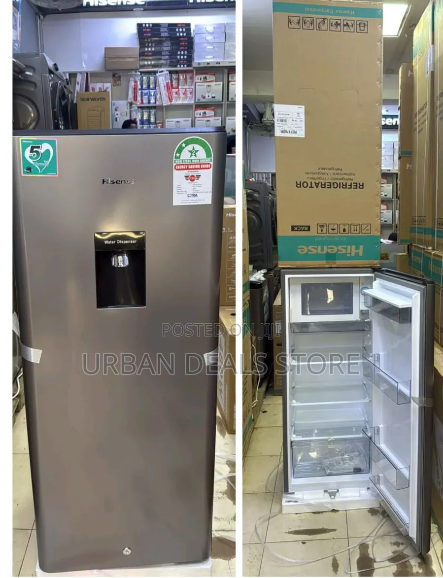 Hisense 176L Single Door Fridge With Water Dispenser – REF176DR