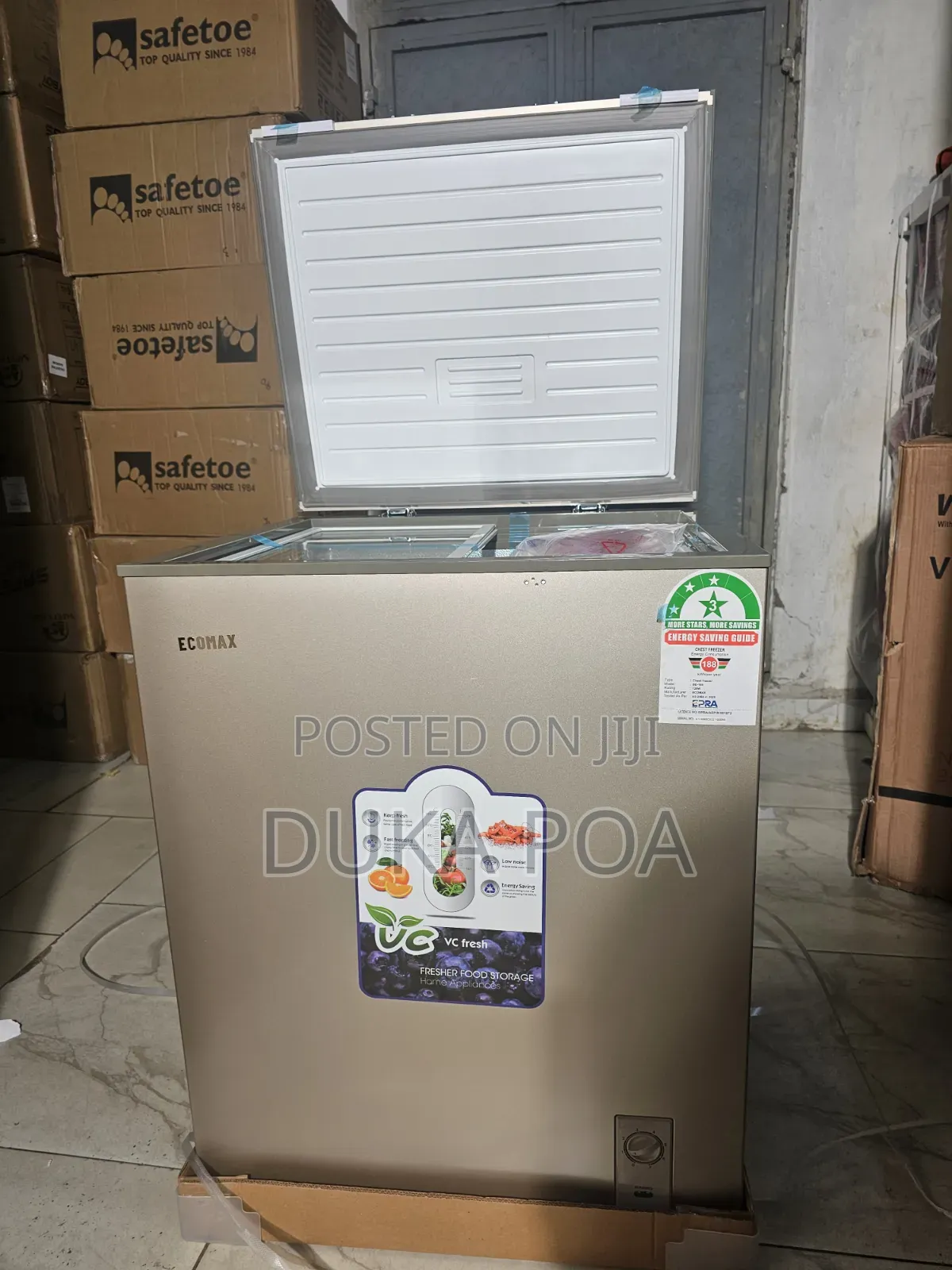 Ecomax 169L Deep Freezer Chest Freezer 169l