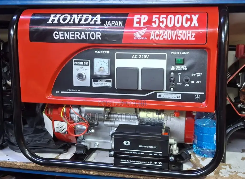 Original Honda Japan Generator Ep5500cx Petrol 5.5kva