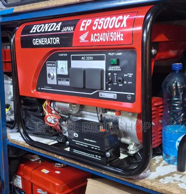 Original Honda Japan Generator Ep5500cx Petrol 5.5kva - thumbnail 2