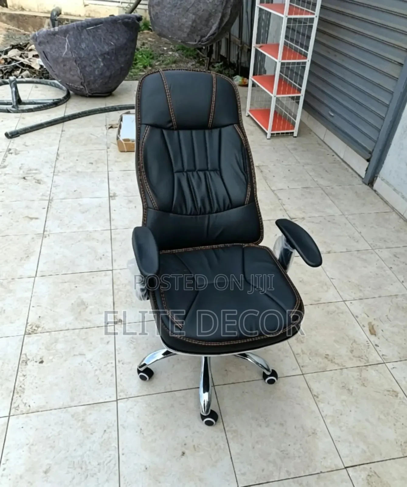 Executive High Back Recliner Office Chair – Managerial Leather Chair