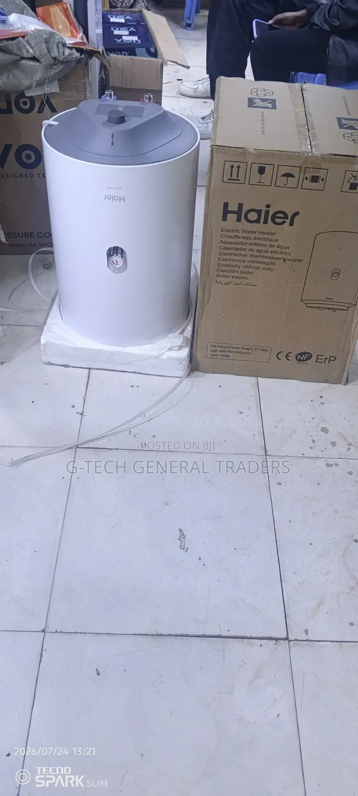 Haier 50l Electric Water Heater – Reliable Hot Water Every Day