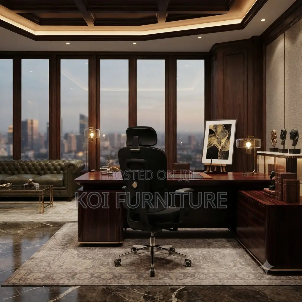 Office Chairs; Orthopedic High Back Office Chair With Elegant Height