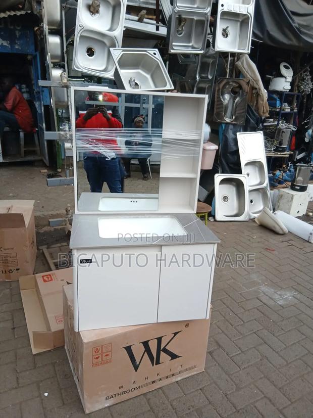 Vanity Cabinet With Marble