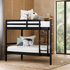 Mettalic Bedroom Beds With Polished Finish