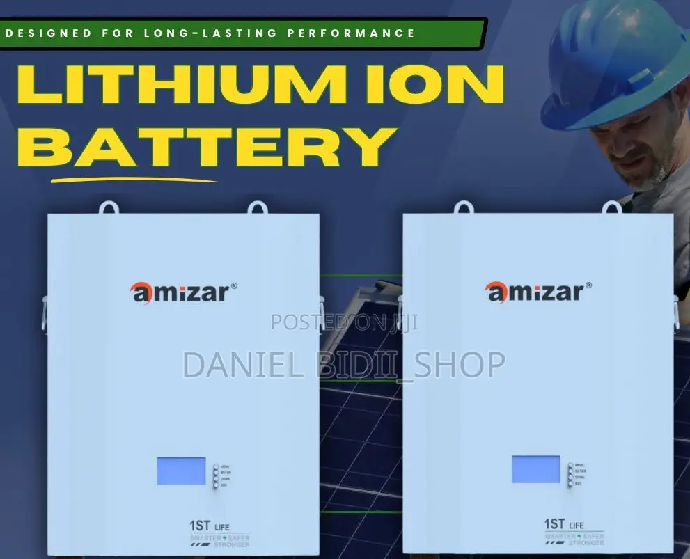 Lithium Ion Amizar 2.56kwh Battery 48v 6000cycles