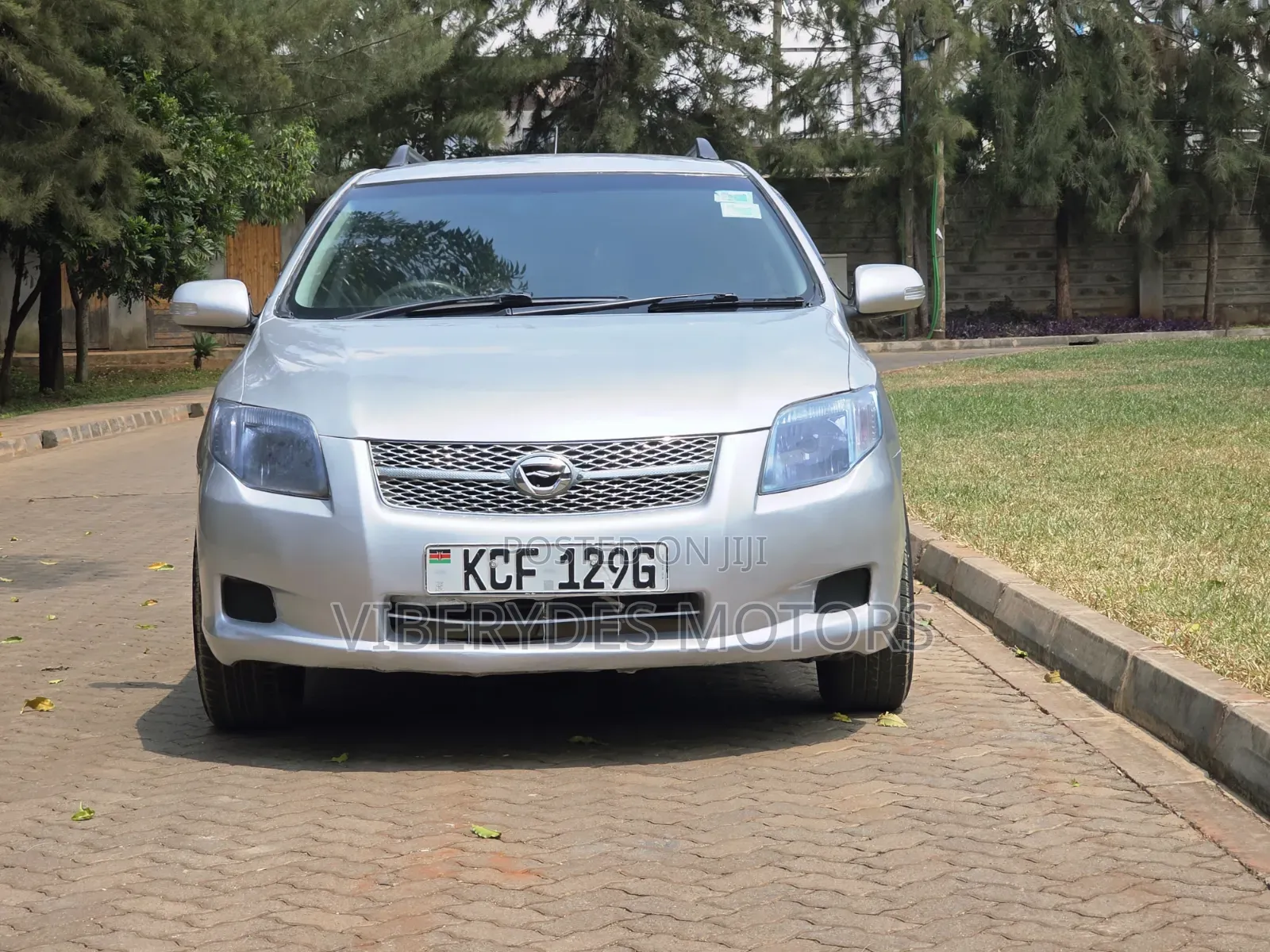 Toyota Corolla Fielder 2008 Silver