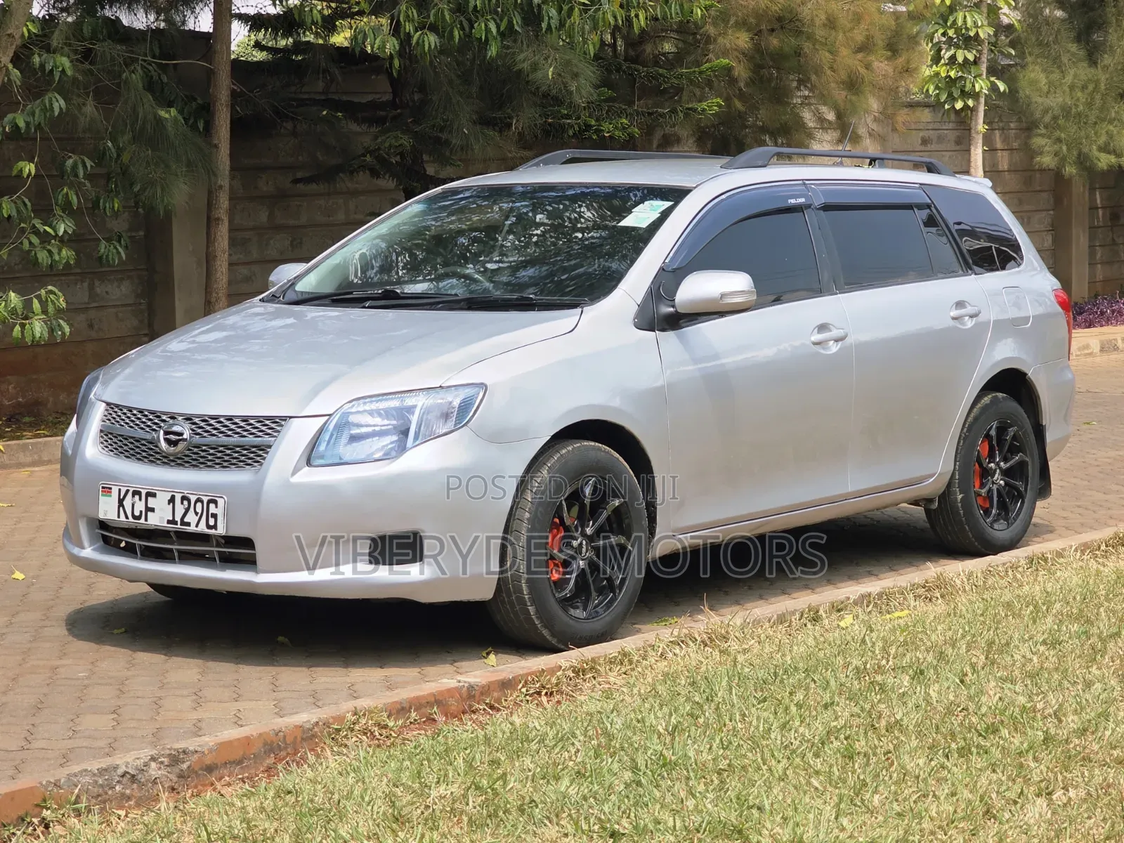 Toyota Corolla Fielder 2008 Silver