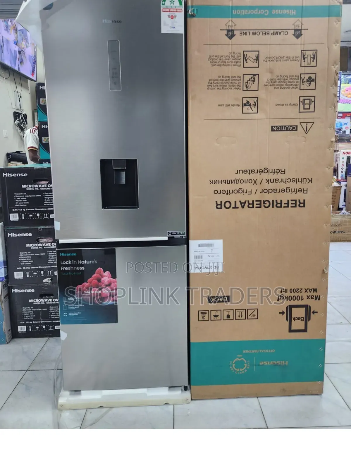 Hisense Refrigerator Rd-37wc4sa No-Frost 292litres