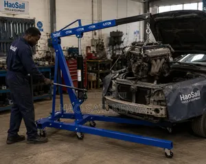 Car Engine Crane