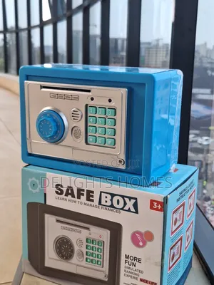 Kids' Electronic Piggy Bank or Mini ATM Money Safe_g