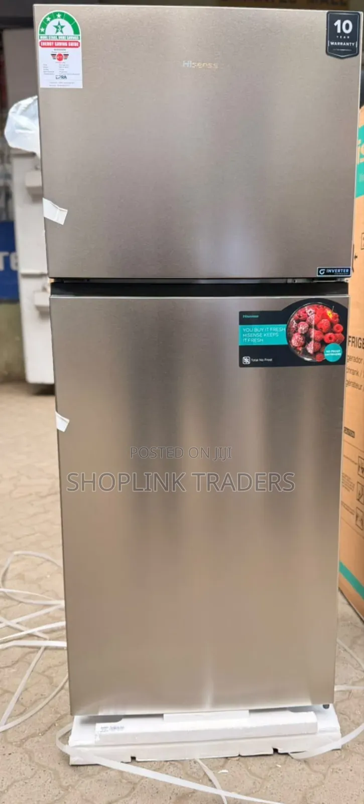 Hisense 154l Double Door Fridge