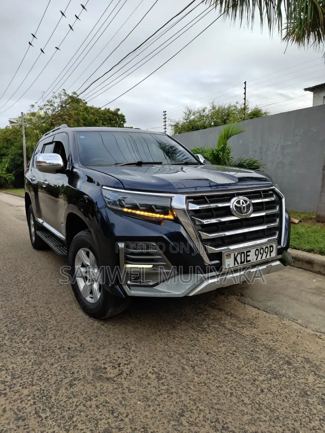 Toyota Land Cruiser Prado 2015 Black