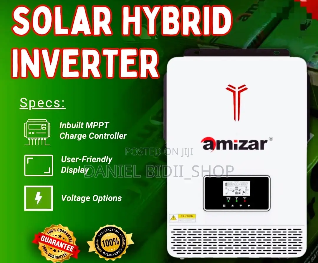 Solar Hybrid Inverter With Inbuilt MPPT Amizar 6kva