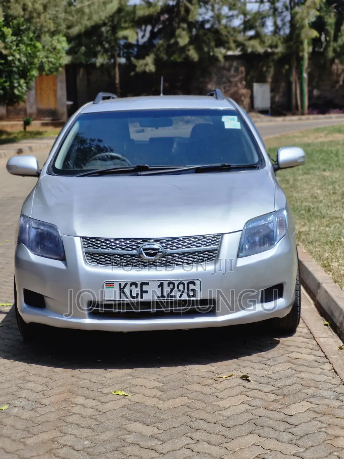 Toyota Corolla Fielder 2008 Silver
