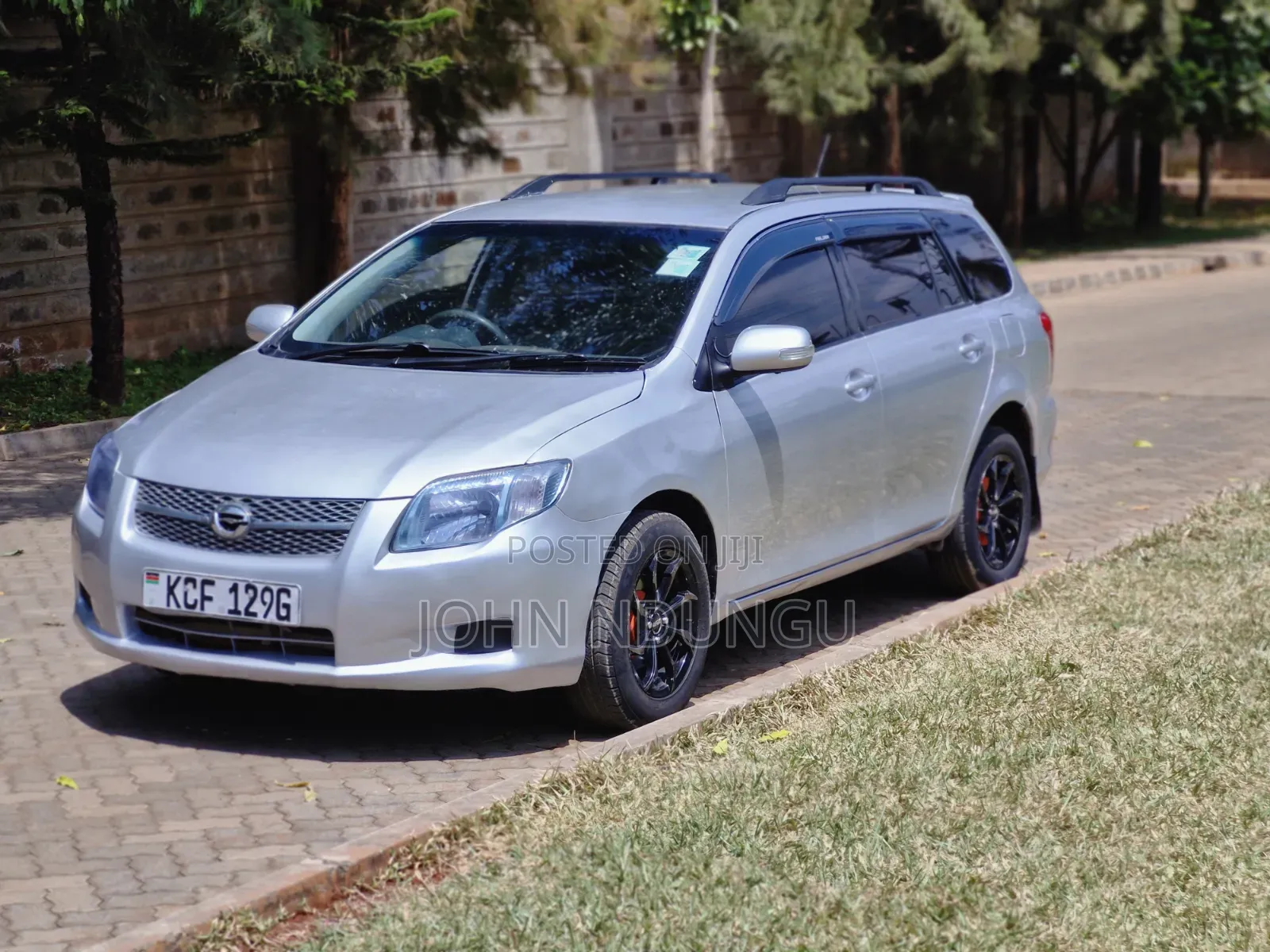 Toyota Corolla Fielder 2008 Silver