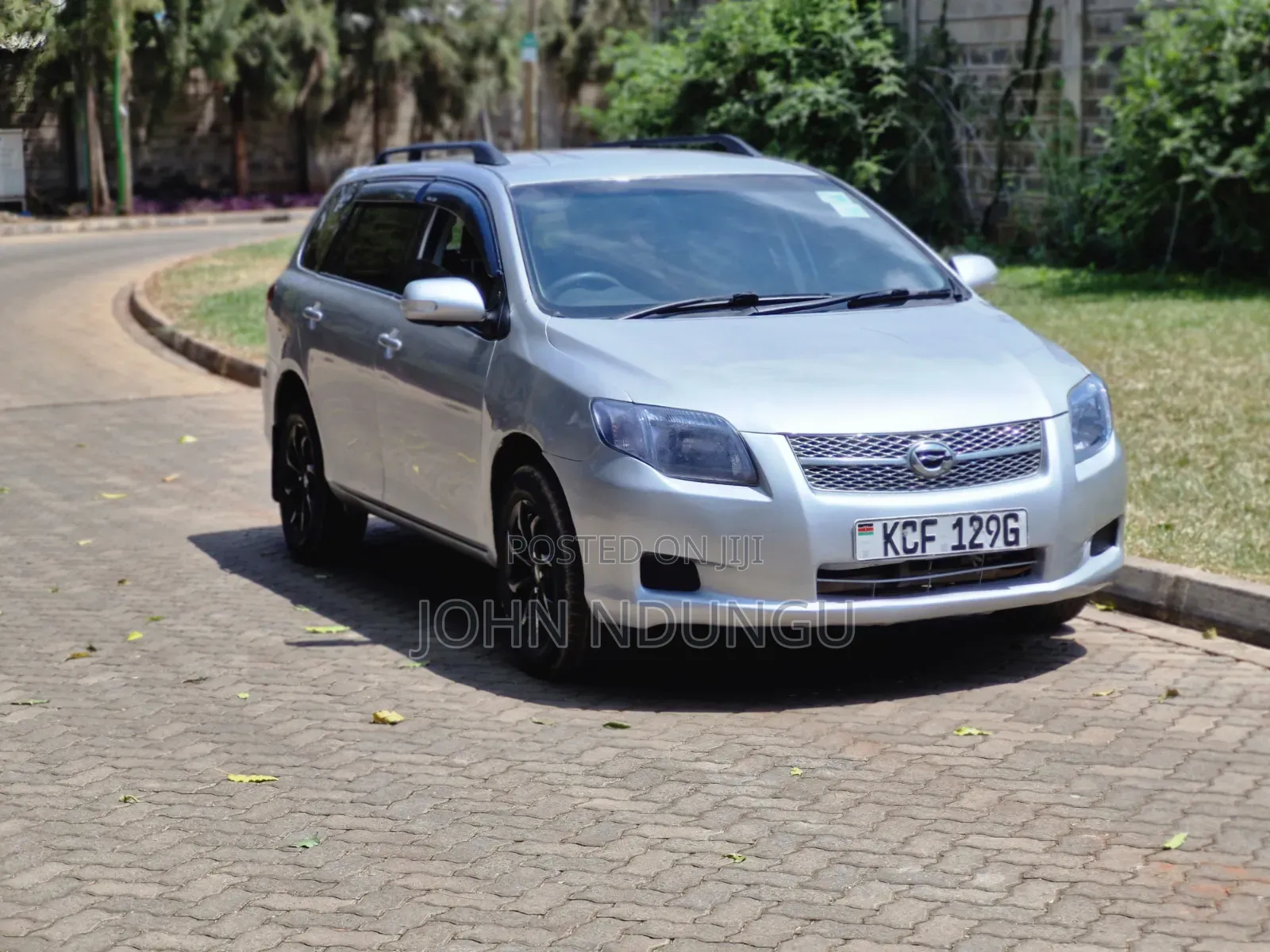 Toyota Corolla Fielder 2008 Silver