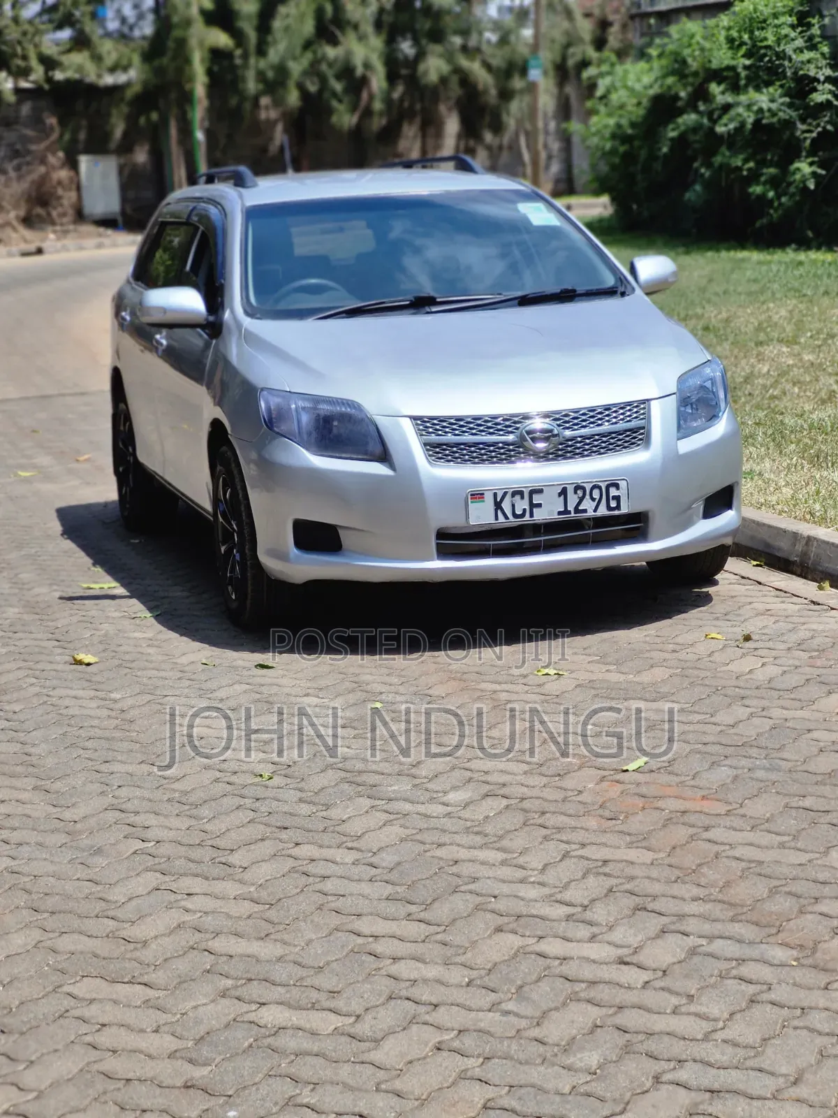 Toyota Corolla Fielder 2008 Silver