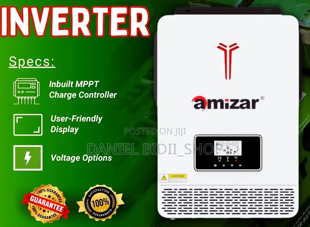Solar Hybrid Inverter With Inbuilt MPPT Amizar 6kva