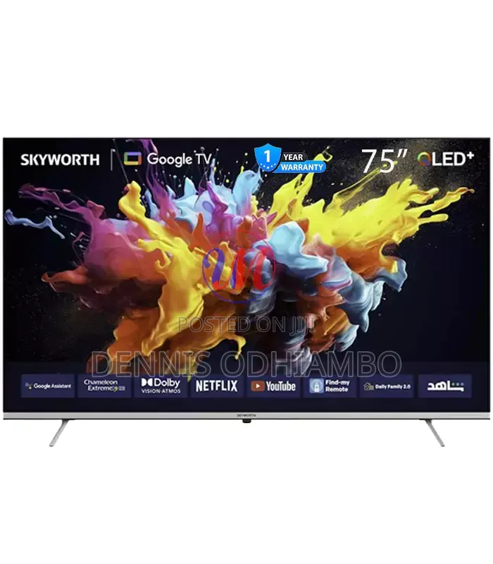 75 Inch Skyworth Google Qled TV