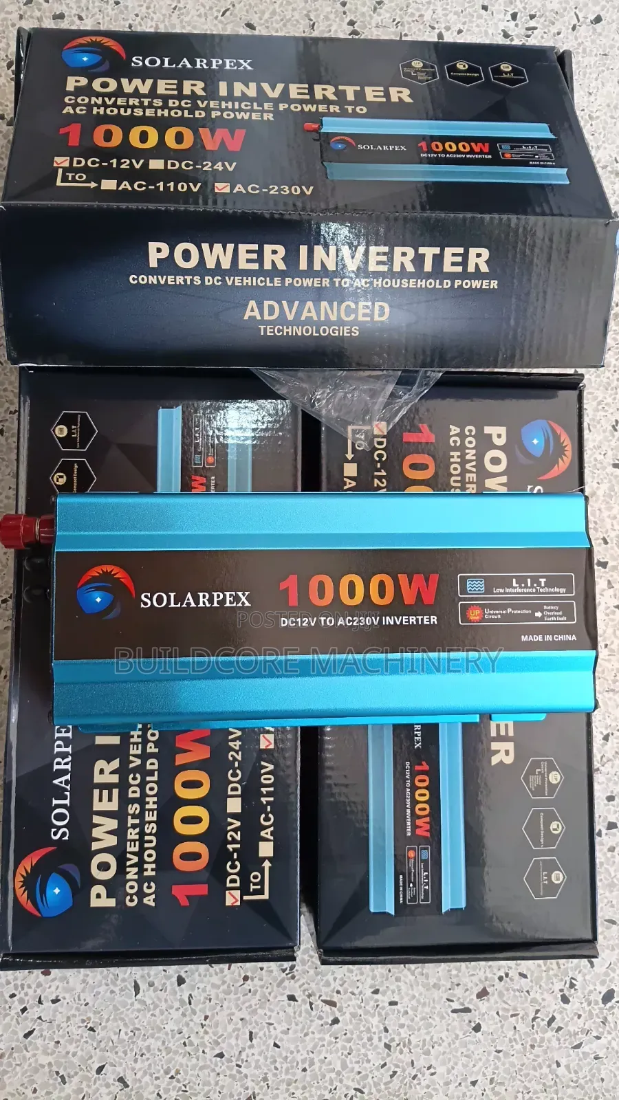 1000watts 12v Solarpex Power Inverter