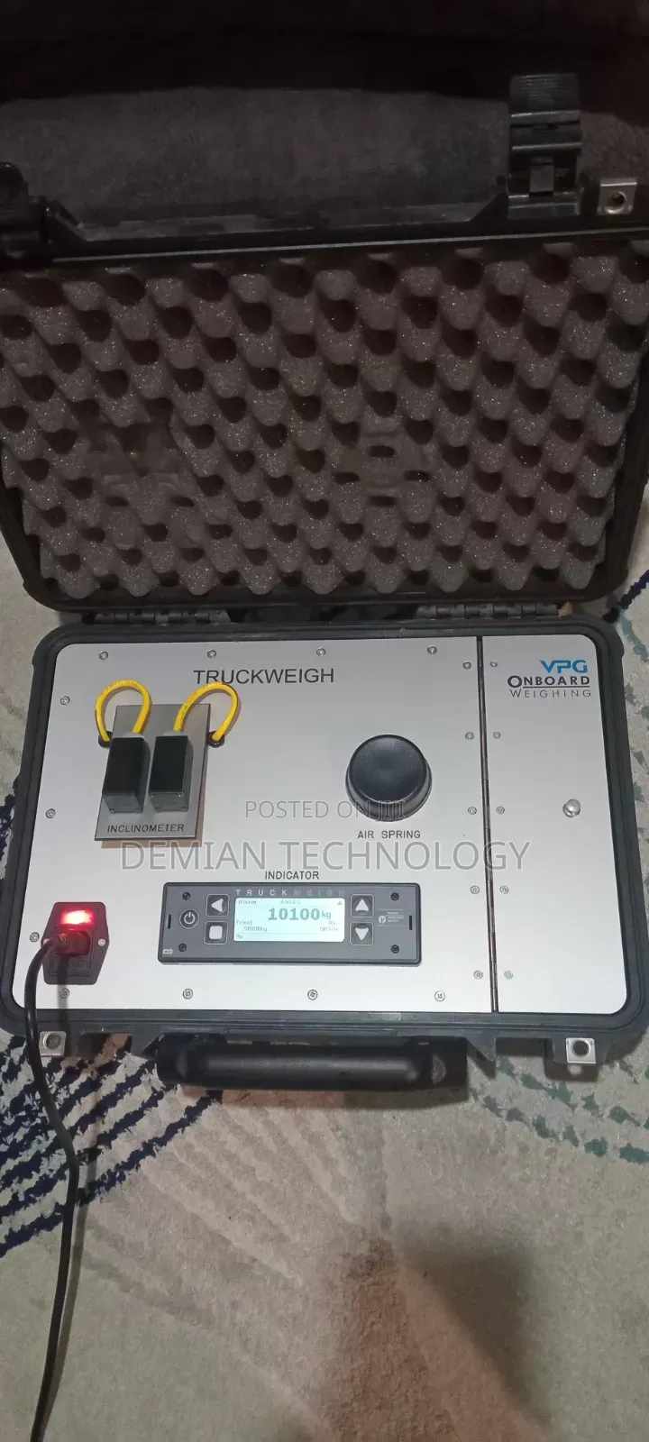 VPG Onboard Weighing TruckWeigh Demonstration and Calibration