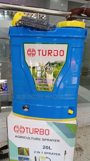 2 in 1 Turbo Manual+Battery Power Sprayer