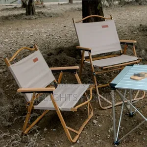 Portable Black Foldable Camping Chair_g