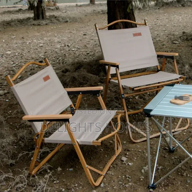 Portable Black Foldable Camping Chair_g