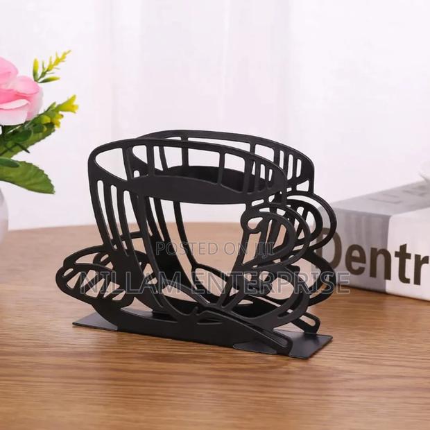 Metallic Serviette Holder - thumbnail 4