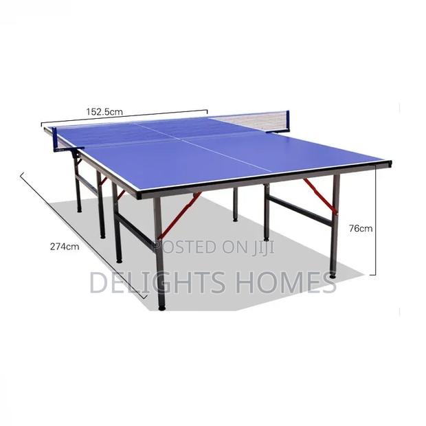 Foldable Indoor Table Tennis Table - thumbnail 2