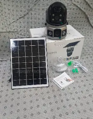 Advanced 4G Solar PTZ Camera Dual Lens With Motion Detection