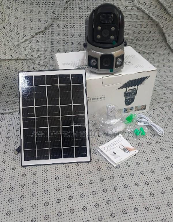 Advanced 4G Solar PTZ Camera Dual Lens With Motion Detection