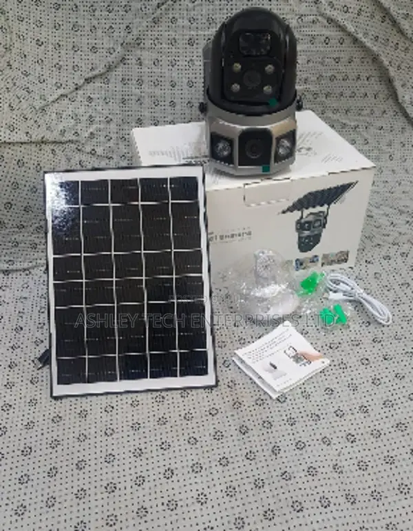 Advanced 4G Solar PTZ Camera Dual Lens With Motion Detection
