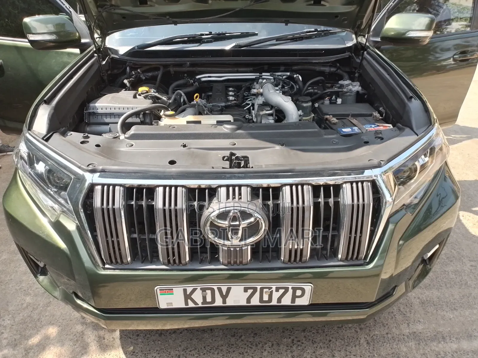 Toyota Land Cruiser Prado 2012 Green